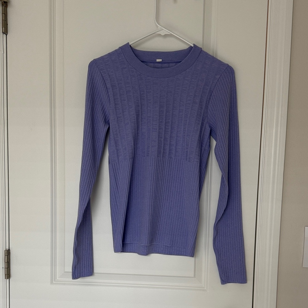 Women's M 4 way stretch rib long sleeve tee. Like new.